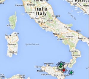 Terremoto oggi Italia 11 febbraio 2015, dati INGV