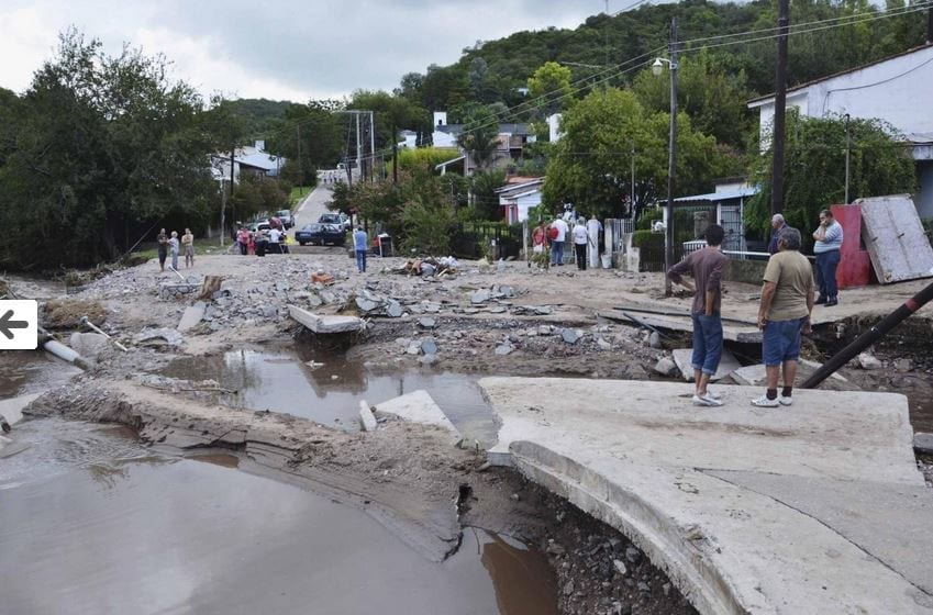 Alluvione in Argentina