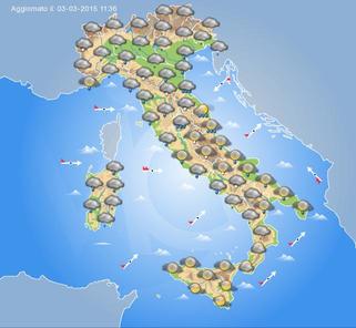 Previsioni Meteo Domani 4 Marzo 2015