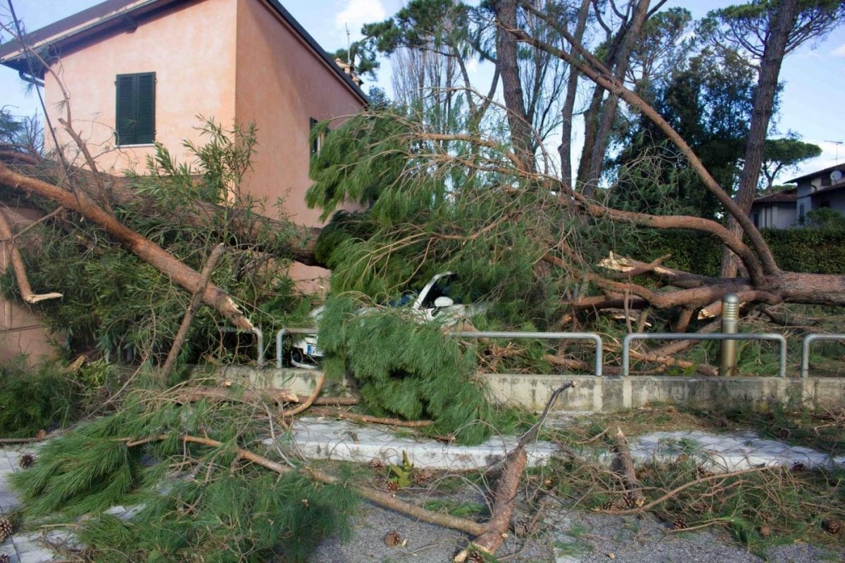 Meteo – Maltempo sud Italia, trombe d’aria si abbattono su due regioni provocando ingenti danni