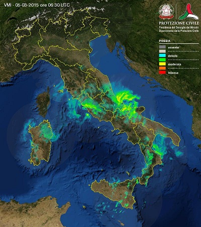 Rovesci diffusi e neve copiosa il maltempo è arrivato al Centro Sud Italia