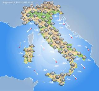 Previsioni Meteo Domani 17 Marzo 2015