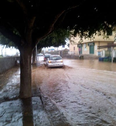 Maltempo in Calabria danni e disagi per le forti piogge ed i venti sostenuti