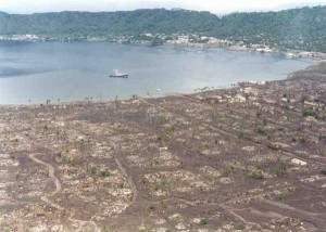 Rabaul, la città seppellita nel 1994