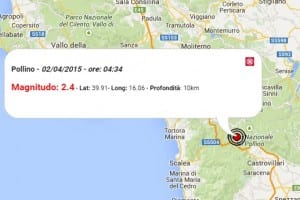 Terremoto oggi Calabria 2 aprile 2015