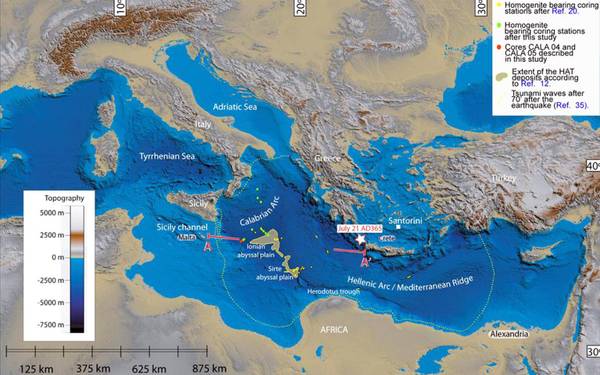 Tsunami Nel Mediterraneo Ecco Le Zone Più A Rischio In Italia Centro Meteo Italiano 8159