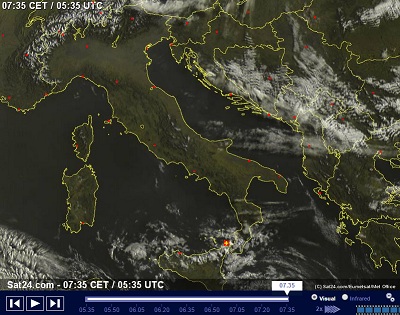 Ancora bel tempo in Italia da domani però nuova fase instabile con precipitazioni sparse