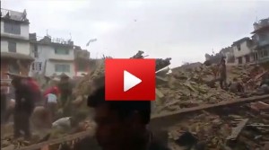 Prime immagini dal Nepal