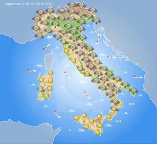 Previsioni Meteo Domani 30 Aprile 2015 Previsioni Meteo Domani 30 Aprile 2015