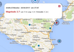 Terremoto oggi sicilia 30 aprile 2015