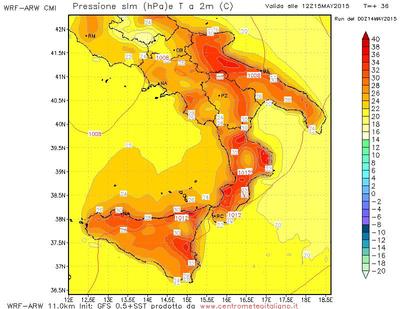 Caldo al Sud Italia: locali punte di 37 gradi domani soprattutto sulla Puglia