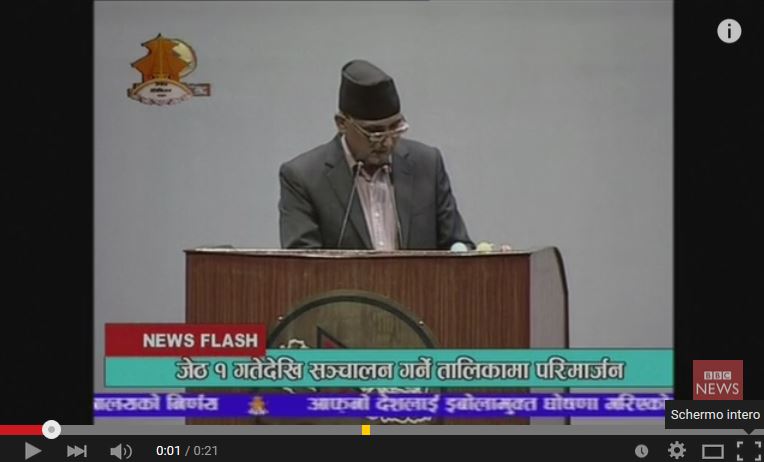 Terremoto in Nepal