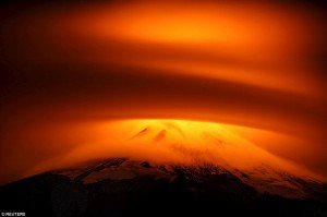 L'eruzione del Villarica