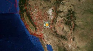 Possibile forte terremoto in Nevada nei prossimi anni