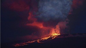 Erutta il vulcano Wolf nelle isole Galapagos