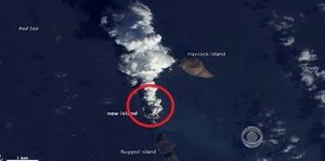 Nuove isole nate nel Mar Rosso