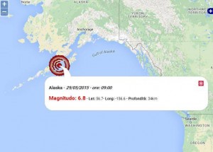 terremoto oggi Alaska 29 maggio 2015