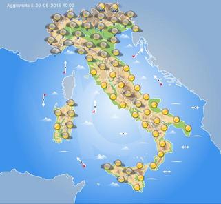 Previsioni Meteo Domani 30 Maggio 2015