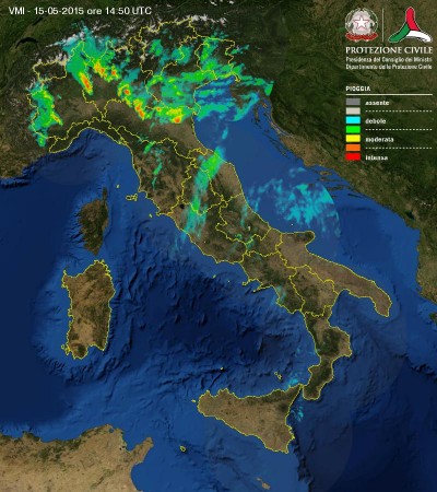 Allerta meteo: ora temporali intensi interessano Piemonte, Lombardia ed Emilia