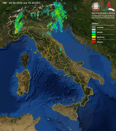 Rovesci e temporali al Nord Italia: il maltempo continua ad insistere anche in queste ore
