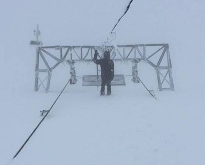 Neve in Norvegia più di 15 metri di manto a Folgefonna