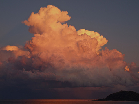 Alta pressione ma con temporali di calore durante la prossima settimana
