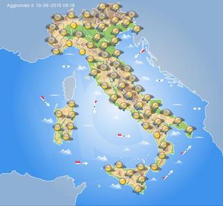 Previsioni Meteo Domani 20 Giugno 2015 Previsioni Meteo Domani 20 Giugno 2015