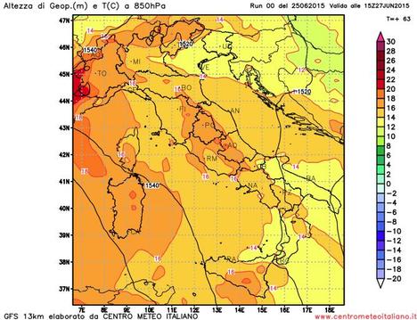 Week-end d'Estate: temperature in aumento e sole prevalente sull'Italia