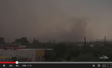 Tempesta di sabbia a Phoenix