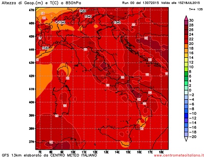 Nuova ondata di caldo in Italia temeprature anche 5-6 gradi oltre le medie