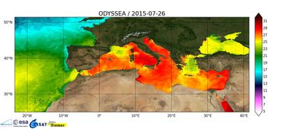 Temperature Mediterraneo in lieve calo, con un mare così caldo rischio fenomeni estremi