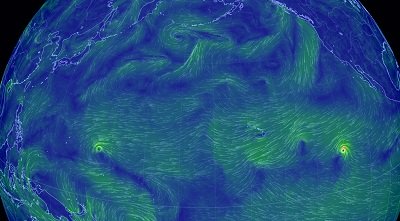 Tifoni e uragani nel Pacifico Soudelor e Guillermo continuano a rafforzarsi