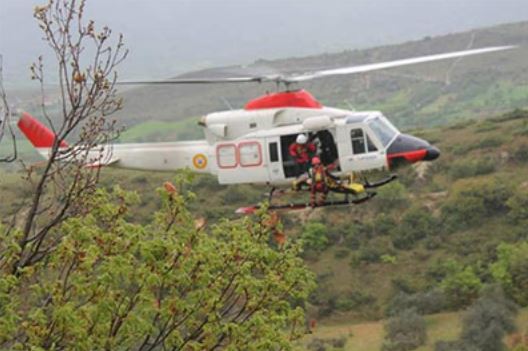 Soccorritori sul gran Sasso