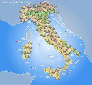 Previsioni Meteo per Ferragosto 2015