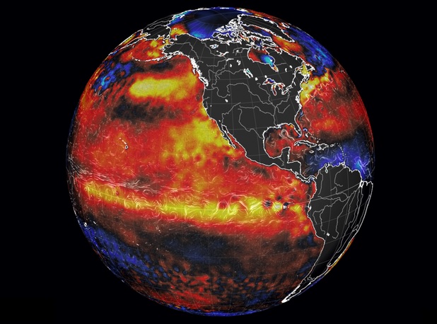El Nino record il più intenso degli ultimi 65 anni secondo il NOAA, conseguenze sull'Europa