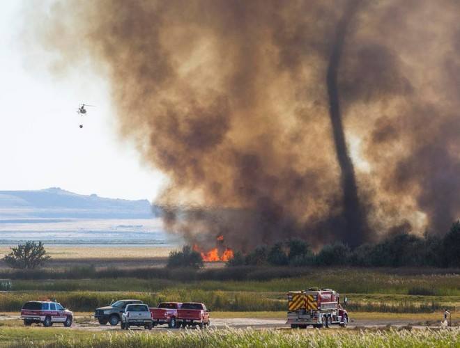 Firenado nello Utah