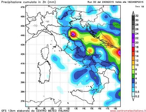 Temporali e piogge su Adriatico e Sud: ecco dove i fenomeni più intensi