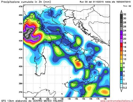 Piogge e temporali su Piemonte e Liguria: maltempo in arrivo dalla serata