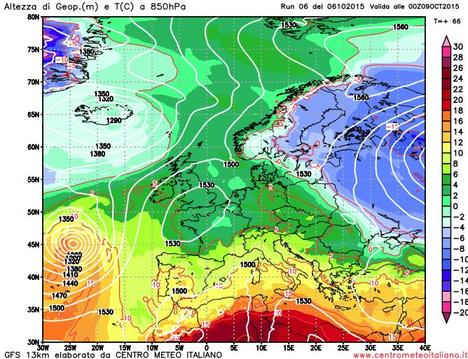 Freddo artico in Europa: prima neve in arrivo sugli Stati Orientali