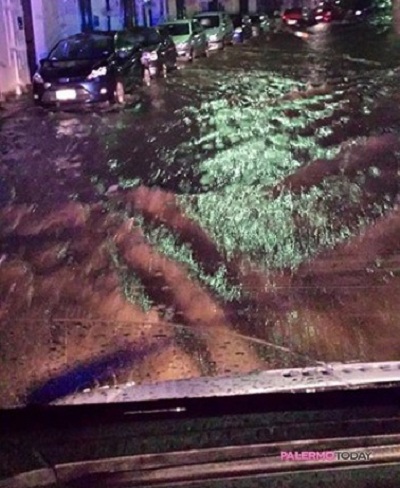 Nubifragio in Sicilia danni e disagi in tutta la regione per il maltempo