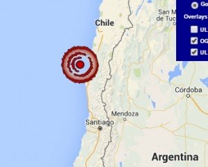 terremoto oggi cile 11 novembre 2015