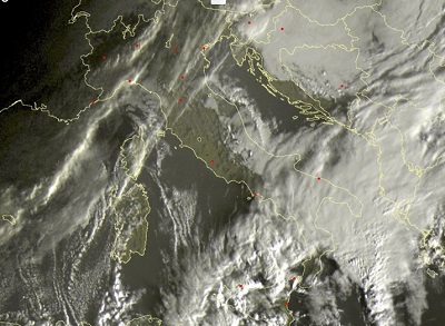 Immagine satellisare 25 Novembre ore 08 locali