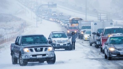 Neve e vento forte negli USA: ecco Ajax, la prima tempesta invernale della stagione