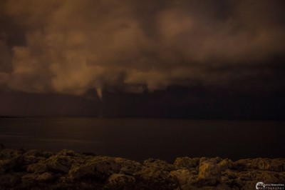 Tromba marina a Cipro: il maltempo interessa il Mediterraneo orientale