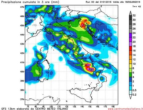 Maltempo Italia: piogge e temporali in arrivo su Toscana, Umbria e Lazio