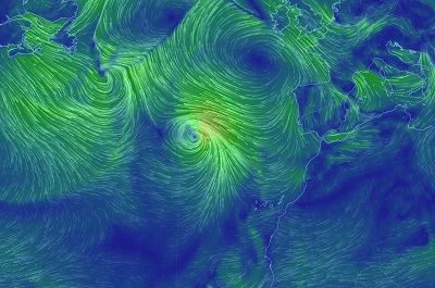 Uragano Alex mai un sistema si era formato nell'Atlantico in gennaio
