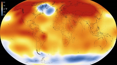 Caldo record nel 2015 è stato l'anno con le temperature più alte di sempre