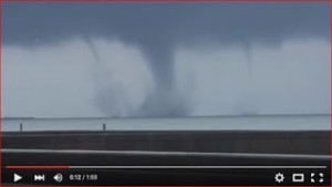 Tromba marina colpisce la Louisiana. Fonte della foto: http://terrarealtime.blogspot.it/