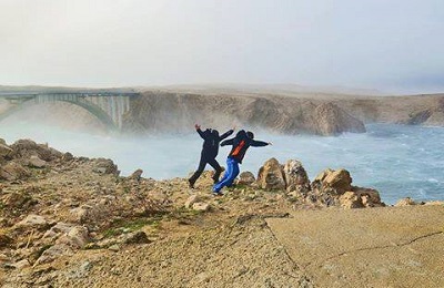 Vento forte in Croazia sull'isola di Pag raffiche fino a 200 kmh