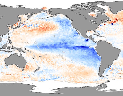 El Niño ormai si sta riportando verso condizioni neutrali ma a seguire c'è il 50% di possibilità che possa svilupparsi La Niña.